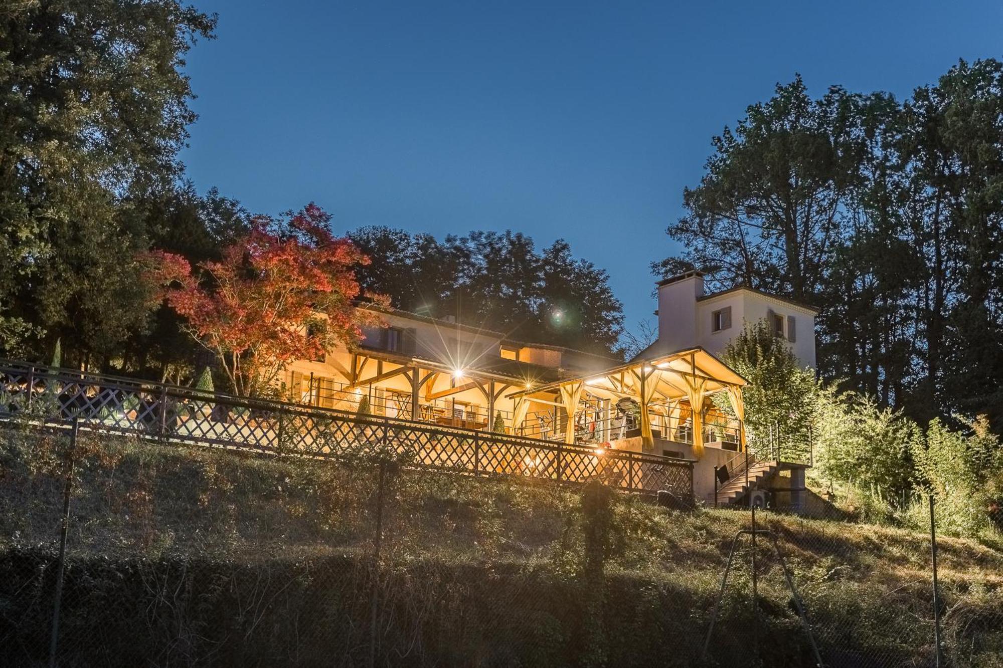 Vila Avec, Piscine, Tennis. Villa Rivaux Exterior foto