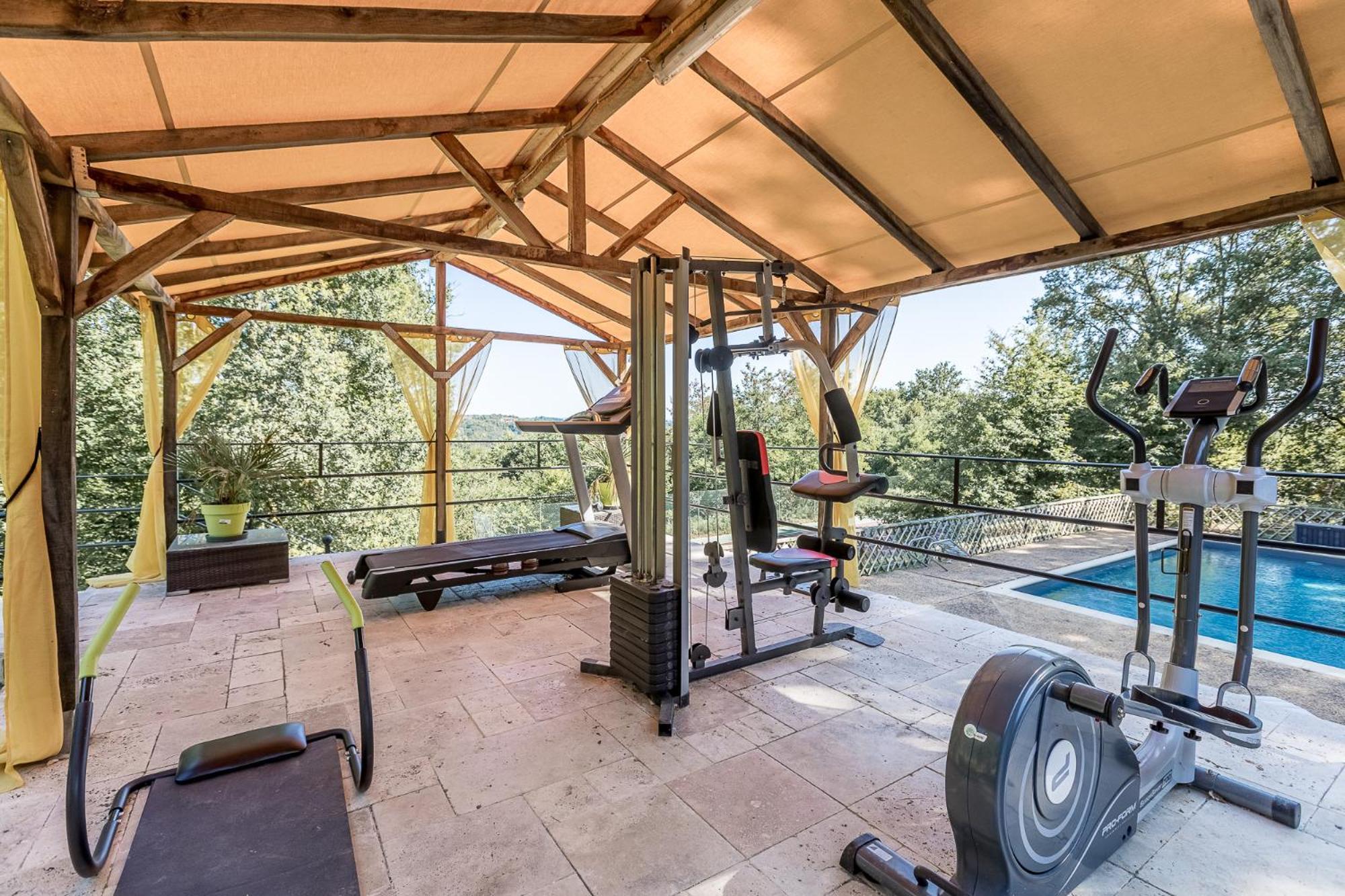 Vila Avec, Piscine, Tennis. Villa Rivaux Exterior foto