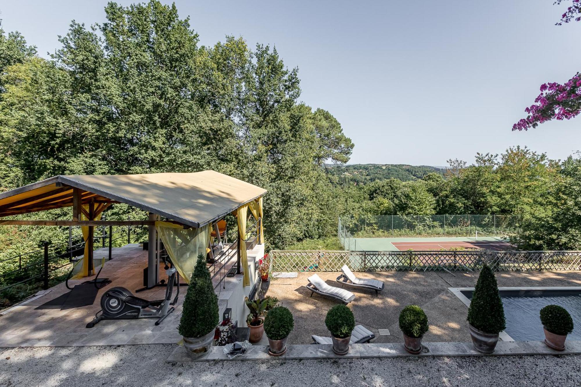 Vila Avec, Piscine, Tennis. Villa Rivaux Exterior foto